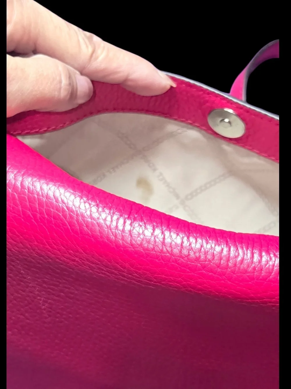 Michael Kors Pink Leather Shoulder Bag